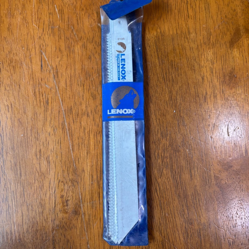 Lenox 810R Reciprocating Saw Blade 8" x 3/4" x .050 Wood Metal 20580-810R